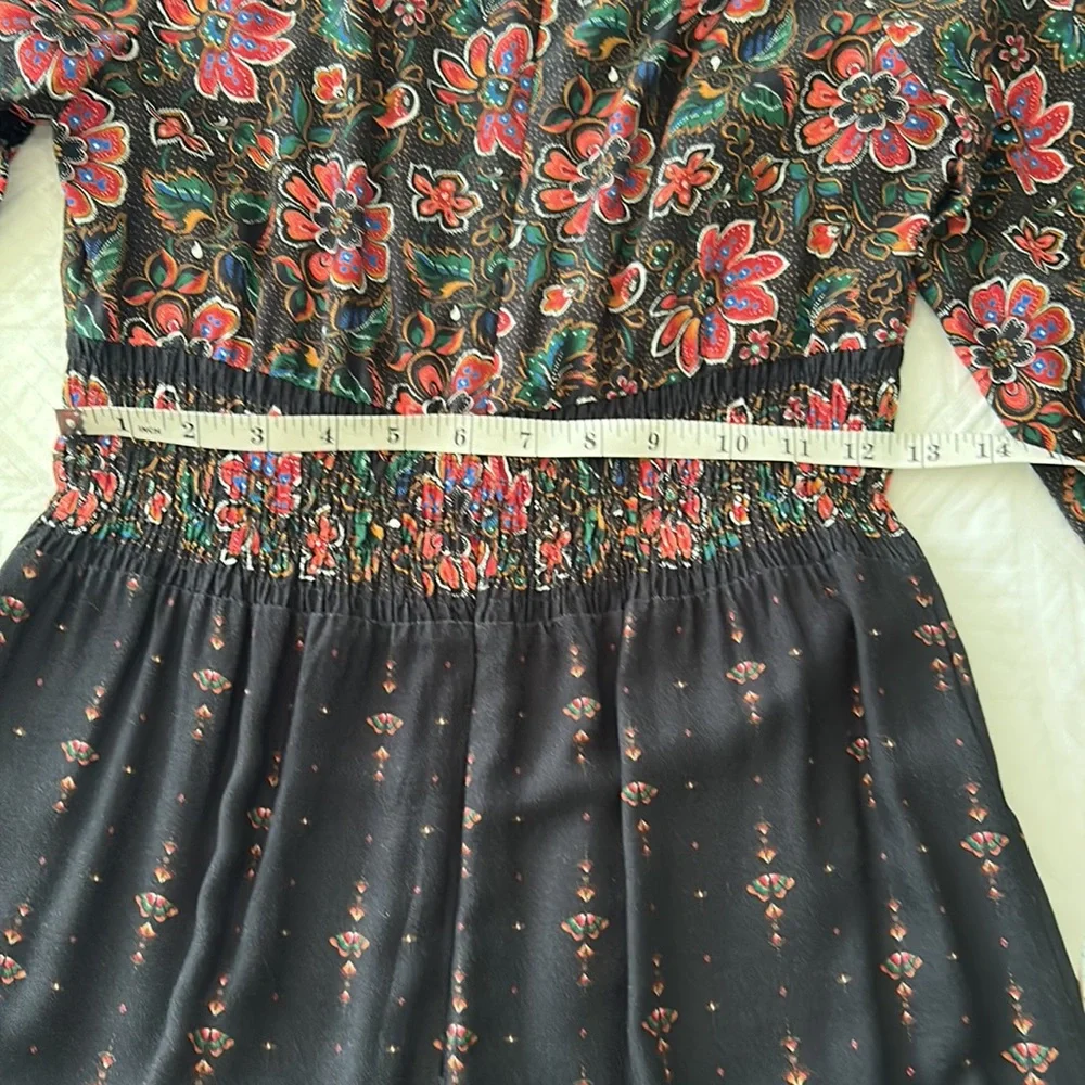 Farm Rio for Anthropologie Giuliano Wide leg Jumpsuit S - Picture 10 of 12